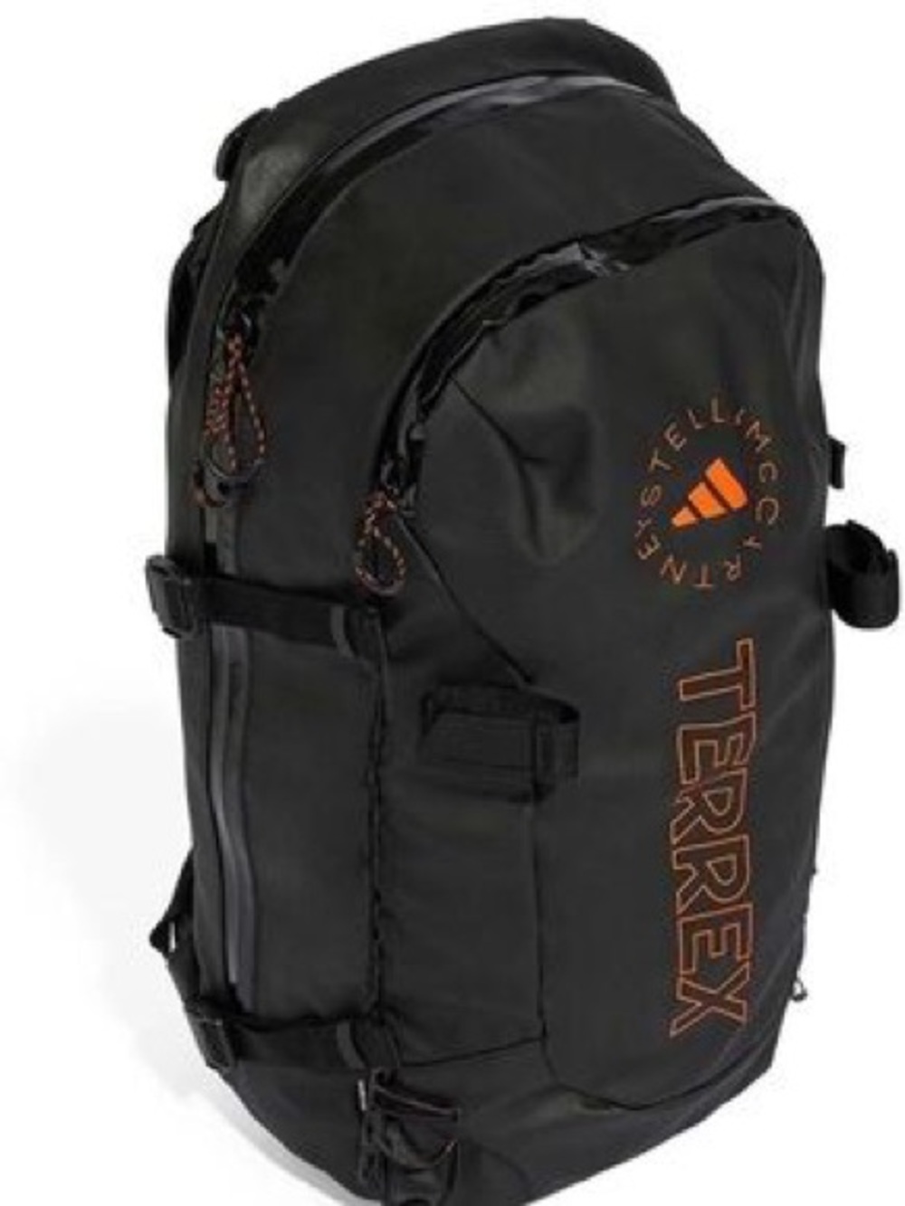 adidas Terrex Black Backpack with Orange Accents